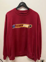 Washington Redskins Embroidered Crewneck Sweatshirt Sz  XXL