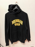 Vintage Michigan Tech University Huskies Black Hoodie Sz L