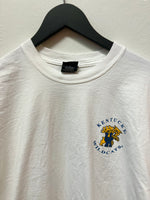 Vintage UK University of Kentucky Football Front & Back Graphics Starter T-Shirt Sz L
