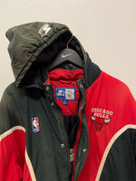 Chicago Bulls Starter Puffer Jacket Sz XL
