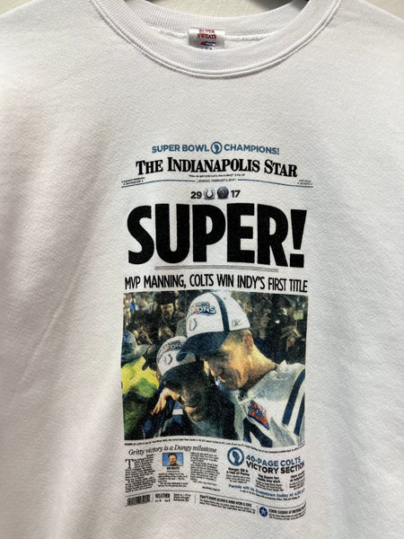 colts super bowl sweatshirt