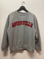University of Louisville Cardinals Varsity Letters Crewneck Sweatshirt Sz L