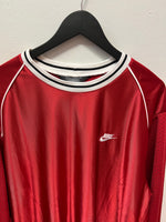 Nike Red Long Sleeve Jersey with Mesh Sleeves Sz XXL