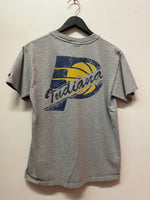 Indiana Pacers Front & Back Graphics Champion T-Shirt Sz M