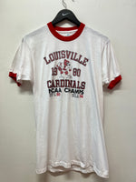 Vintage Louisville Cardinals 1986 National Champions Shirt Size