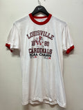 Vintage 1980 University of Louisville Cardinals NCAA Champs T-Shirt Sz L