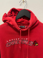 University of Louisville Cardinals Embroidered Hoodie Sz M