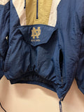 University of Notre Dame Fighting Irish Starter 1/2 Zip Puffer Jacket Sz L