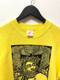 Vintage Shakespeare King Lear Yellow Crewneck Sweatshirt Sz M
